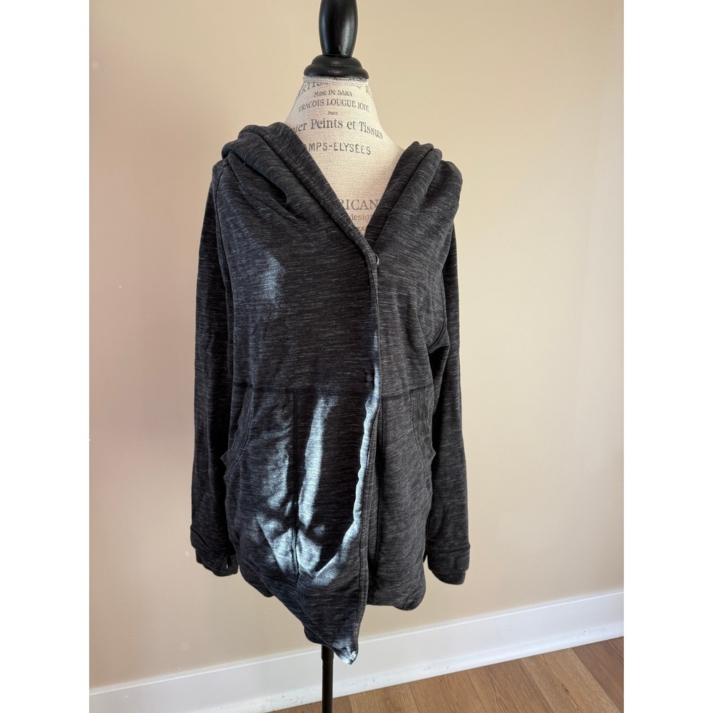 Lululemon Women's Dark Gray "Find your Centre"‎ Hooded Sweatshirt Size 8